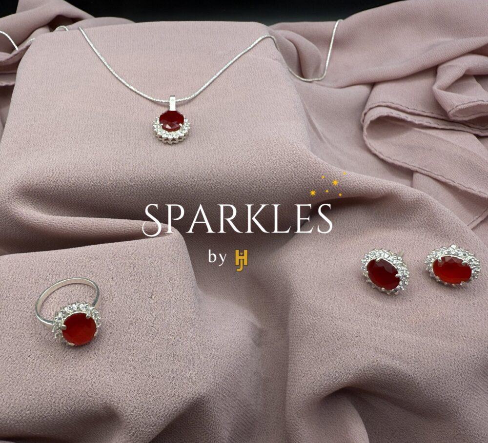 FAMOUS RED LOCKET SET - 925 - Image 5