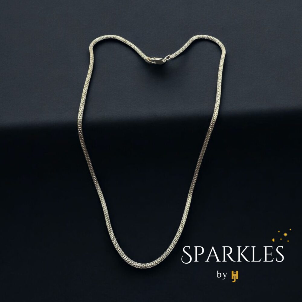 OVAL SNAKE CHAIN - 925 - Image 2