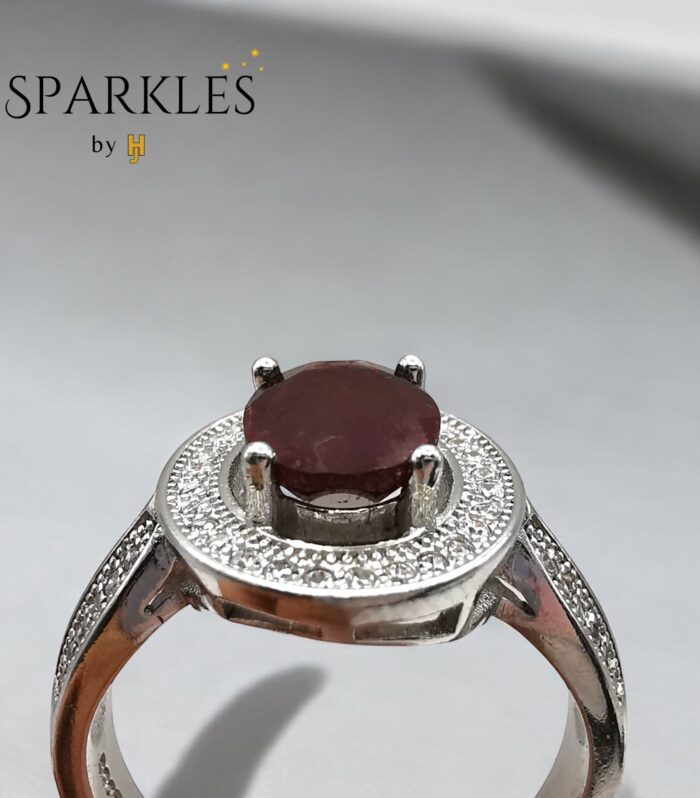 THE FAMILIAR OVAL RING - 925