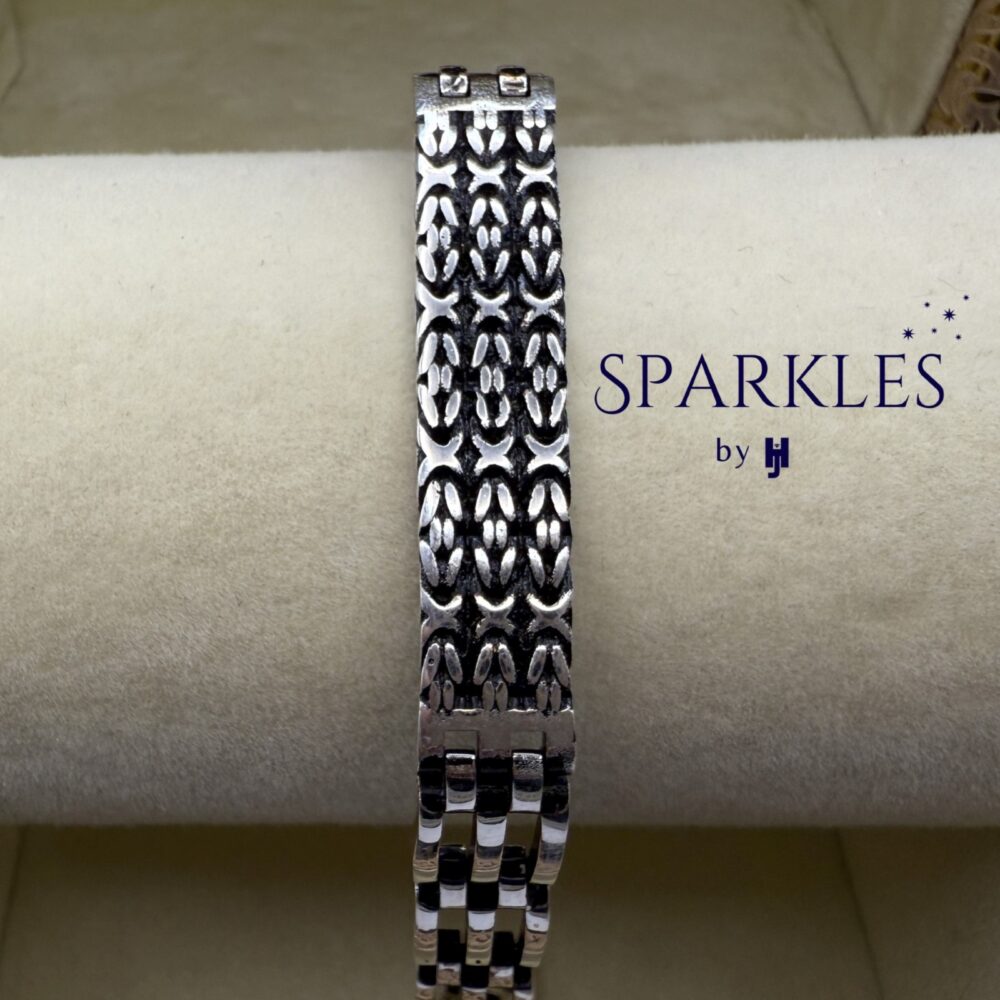 SILVER MEN`S BRACELET - 925 - Image 2