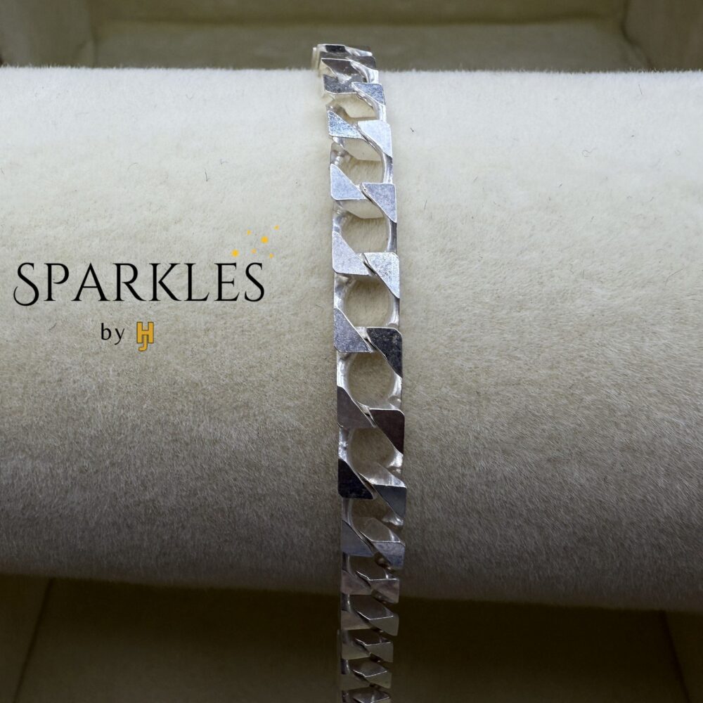 BOX CUBAN BRACELET - 925 - Image 3