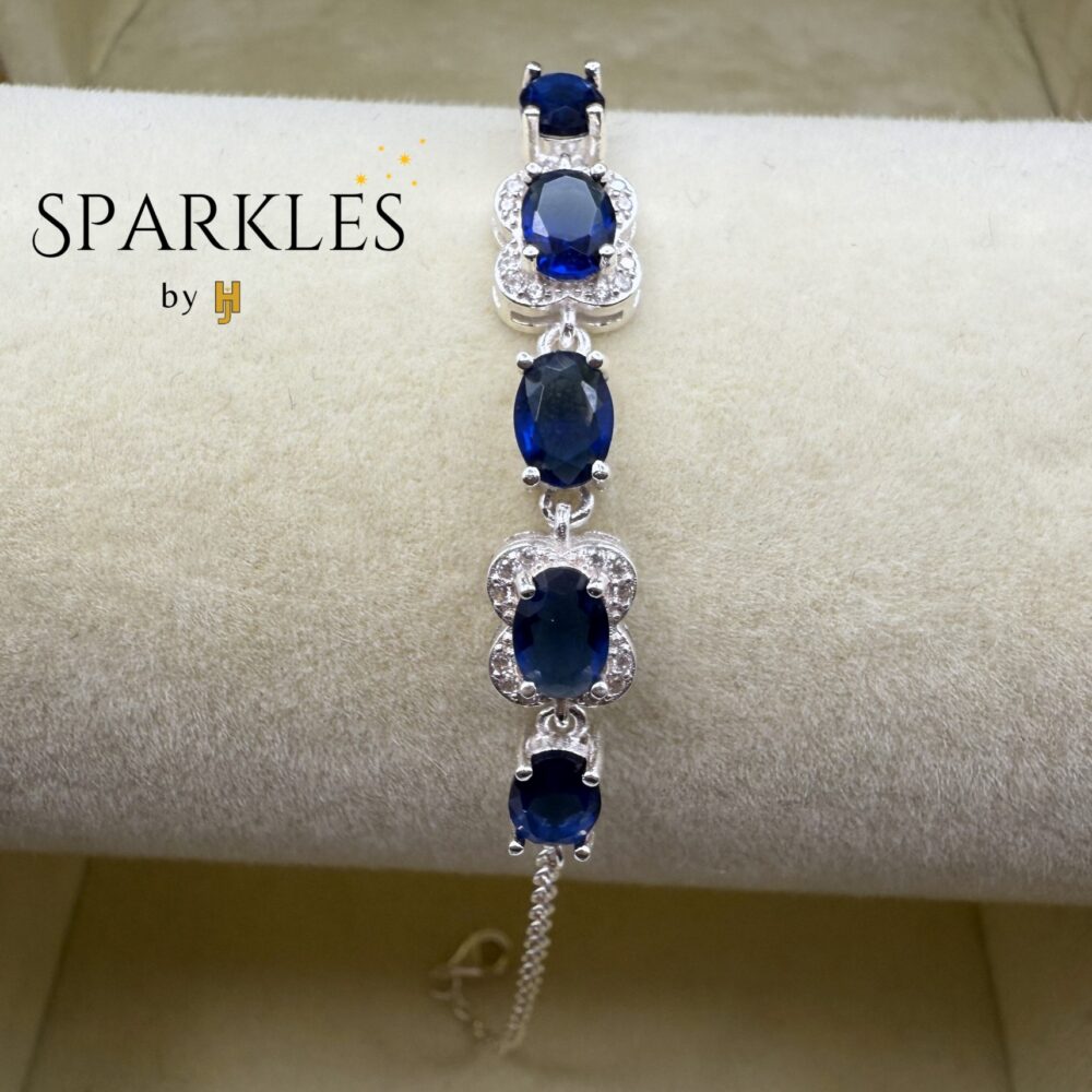 SAPPHIRE IMPRESSION BRACELET - 925 - Image 2