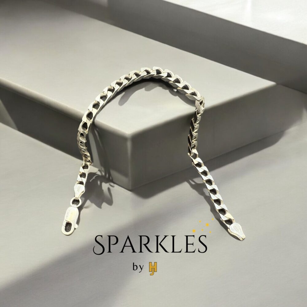 BOX CUBAN BRACELET - 925