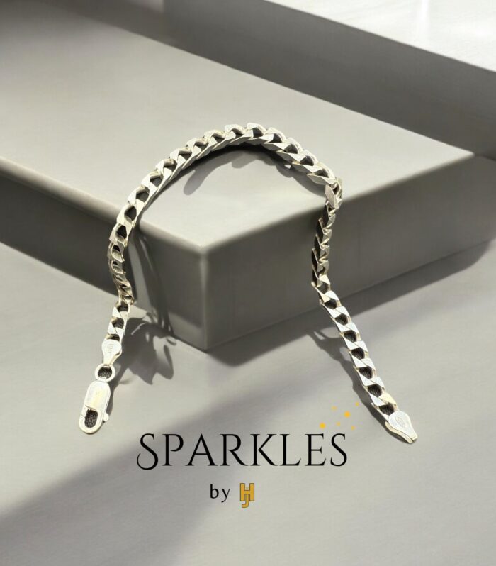 BOX CUBAN BRACELET - 925
