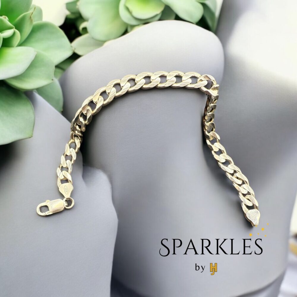 CURB CUBAN BRACELET - 925 - Image 4
