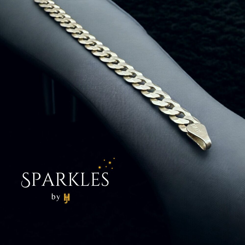 FLAT CUBAN CHAIN - 925