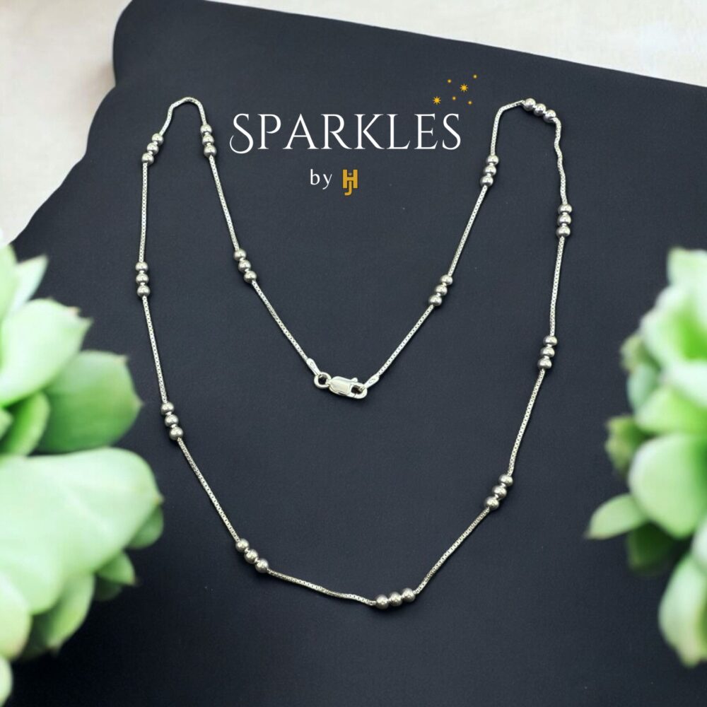 BALL MAALA CHAIN - 925 - Image 2