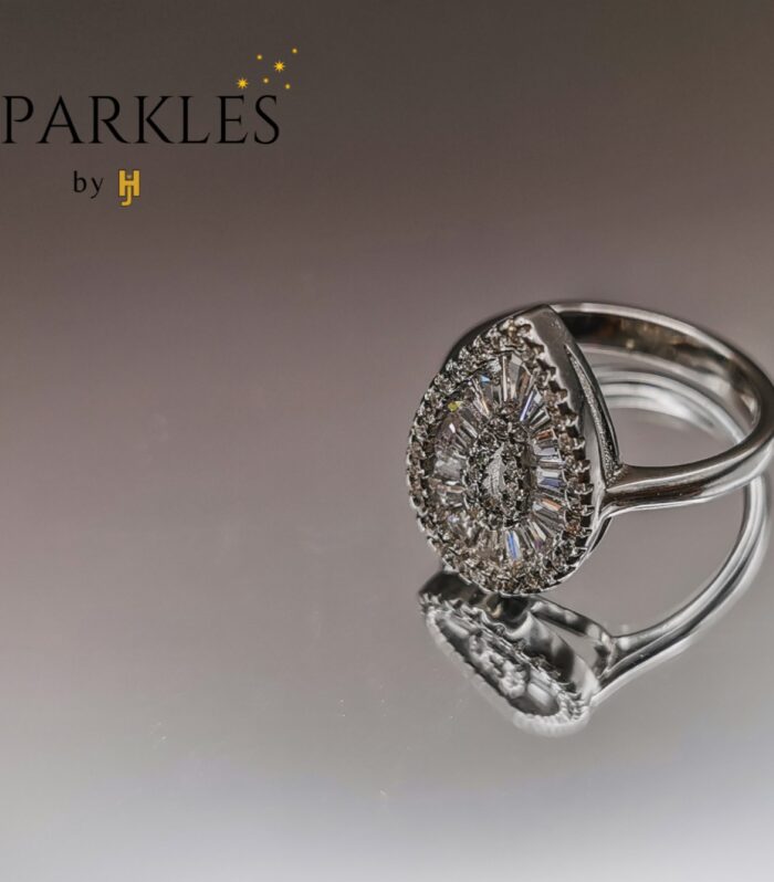 TEAR DROP RING - 925