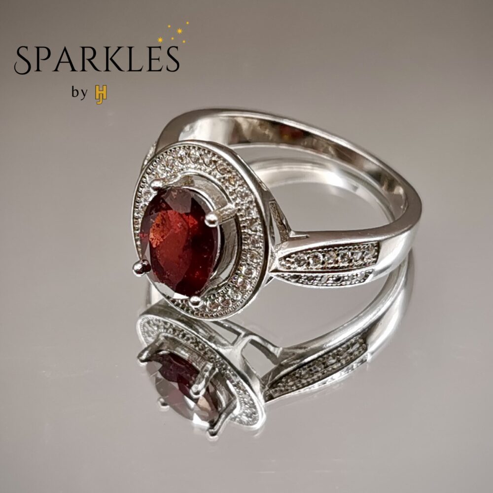 THE FAMILIAR OVAL RING - 925 - Image 2