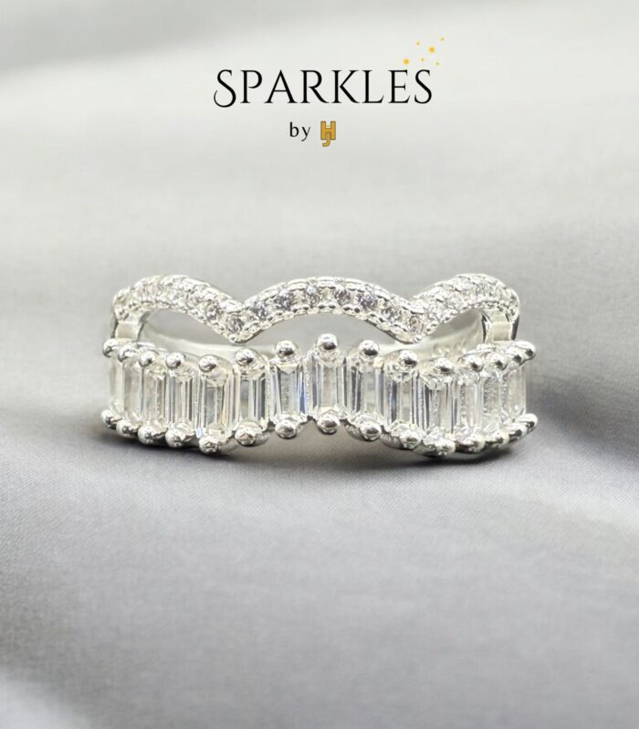THE LUMINOUS EDGE RING - 925