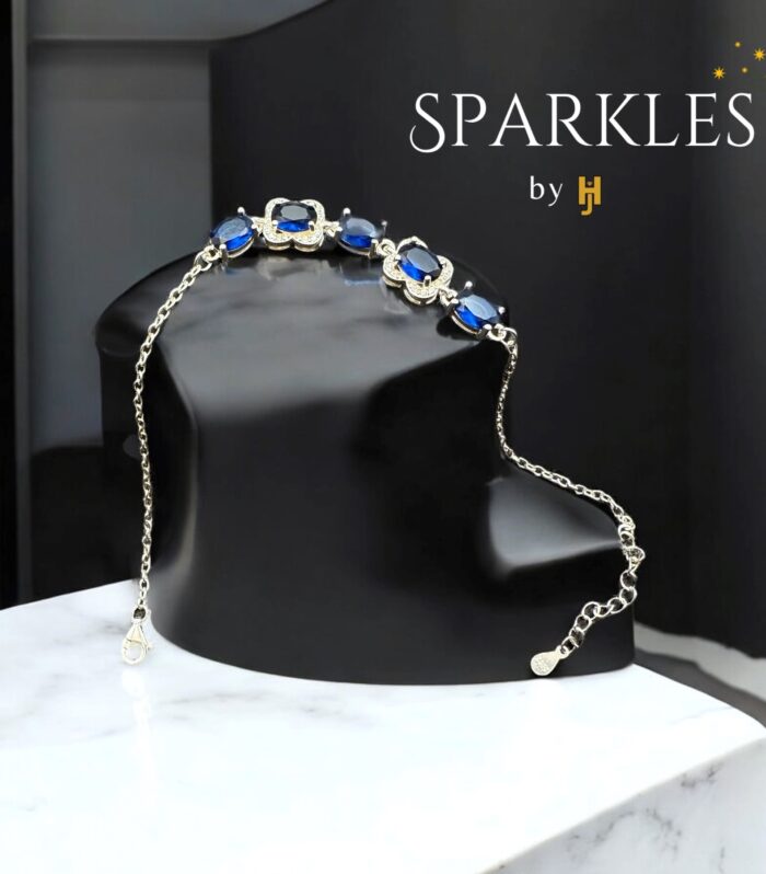 SAPPHIRE IMPRESSION BRACELET - 925