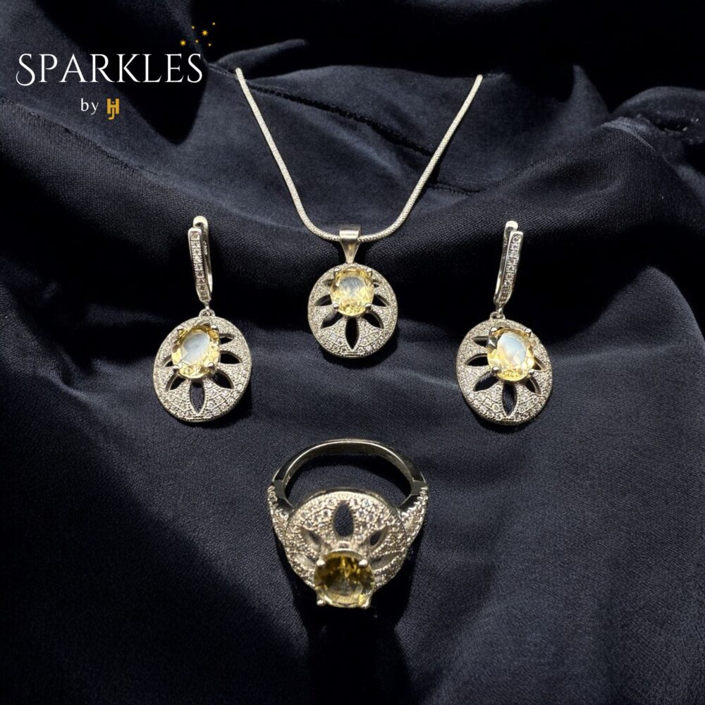 THE STELLAR LOCKET SET - 925