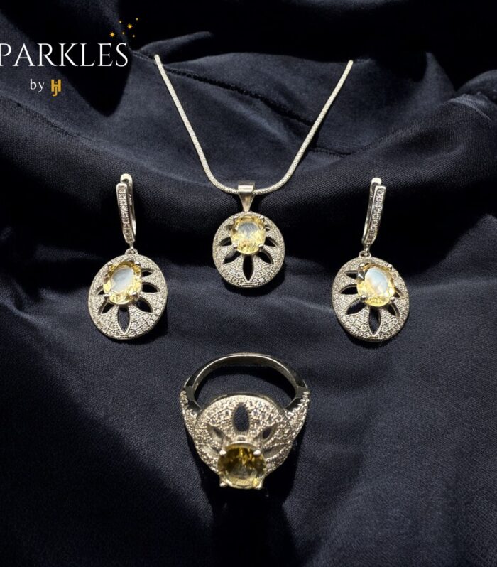 THE STELLAR LOCKET SET - 925