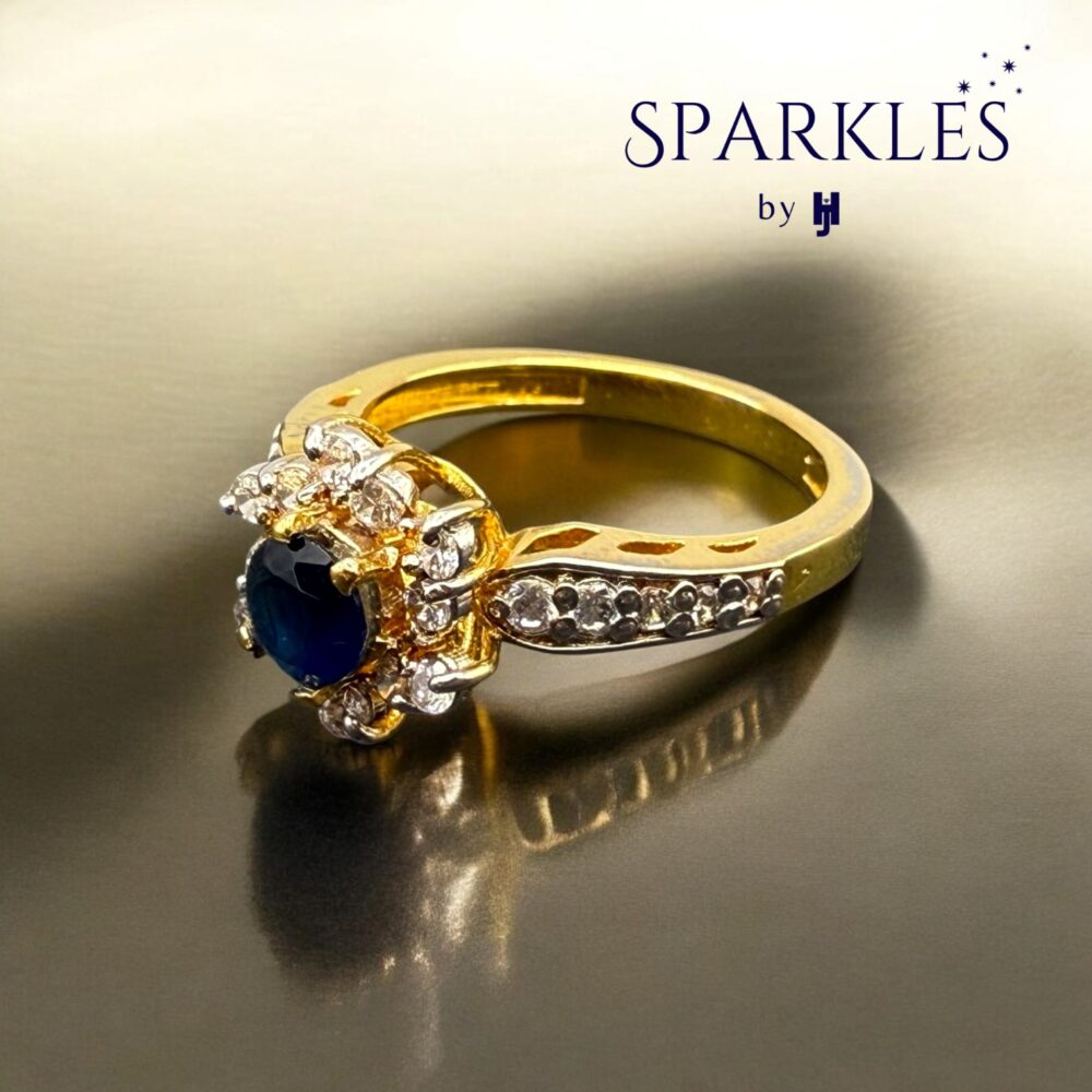 GOLDEN GLOW RING - 925