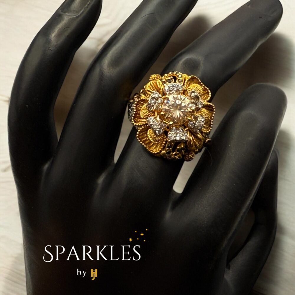 FLORAL MAJESTY RING - 925
