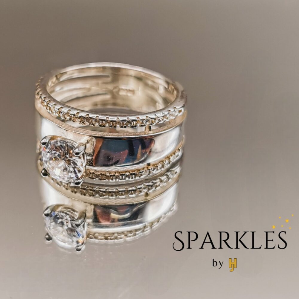 SANDWICHED SOLITAIRE - 925 - Image 3