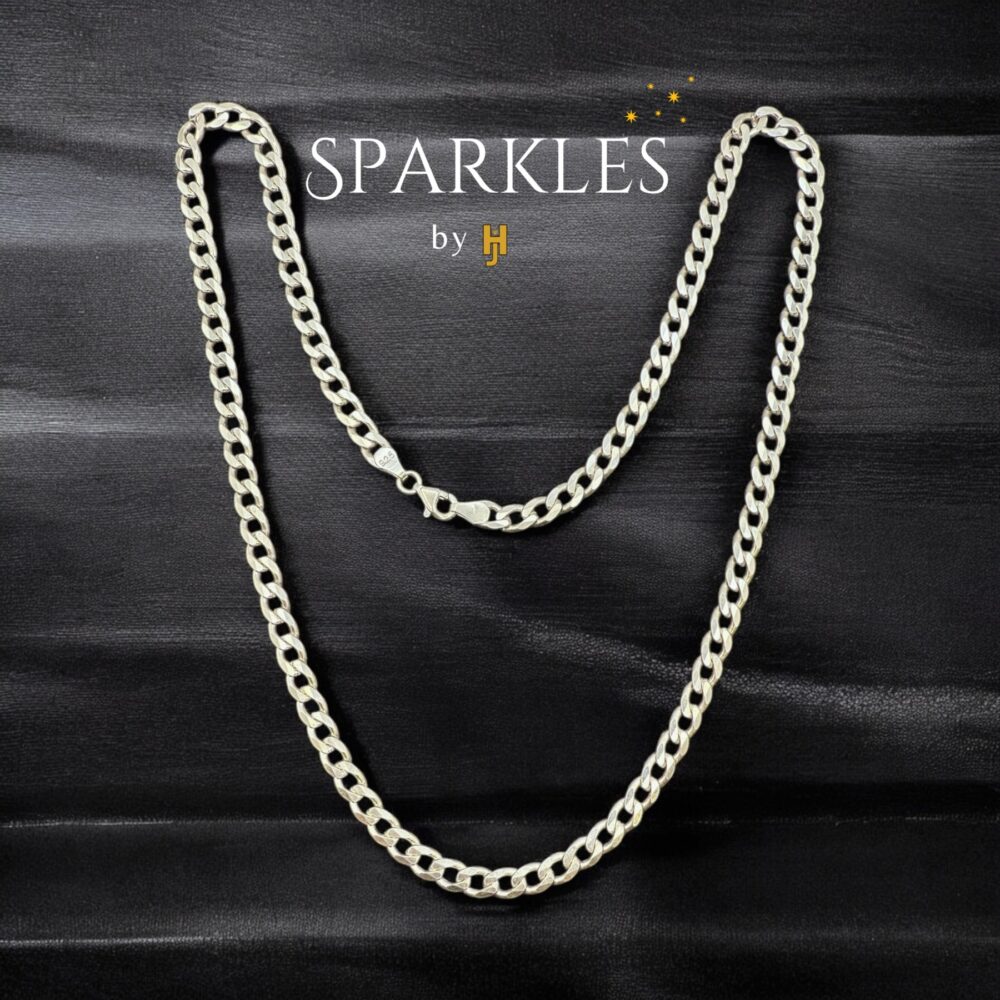 6mm Cuban Chain - 925
