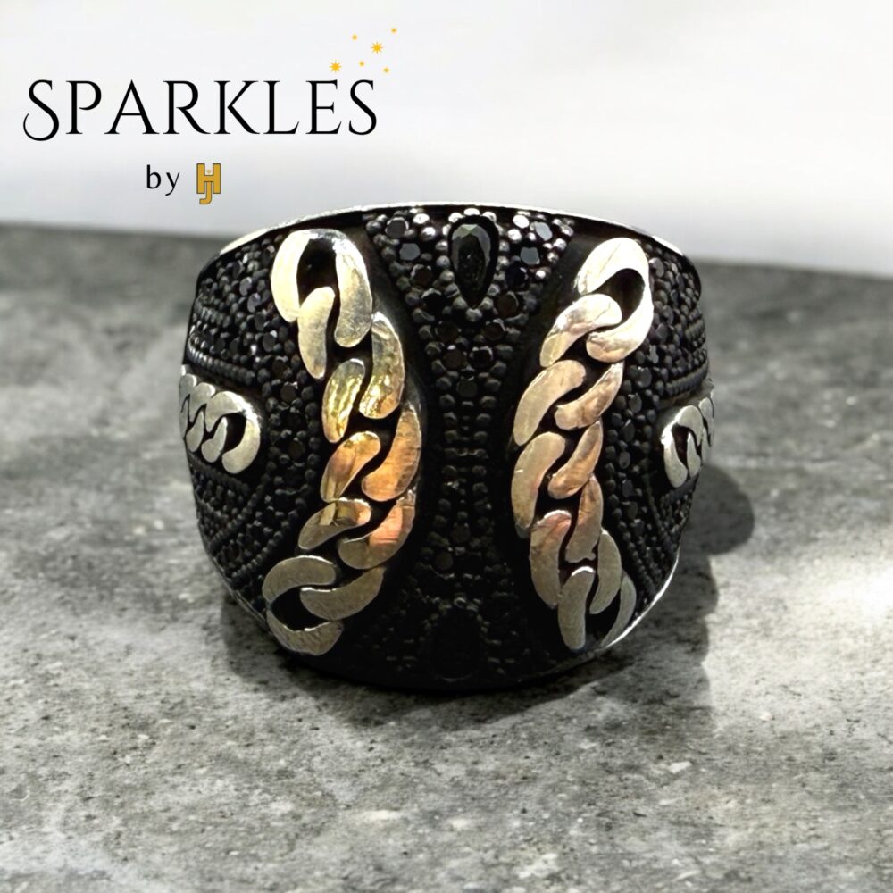 CUBAN IMPRESSION RING - 925
