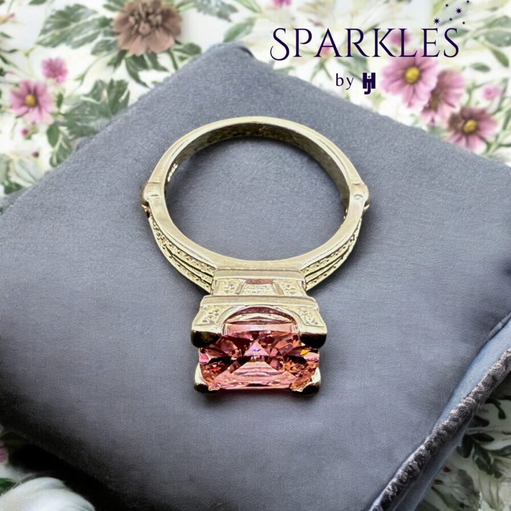 PINK PARIS RING - 925 - Image 4