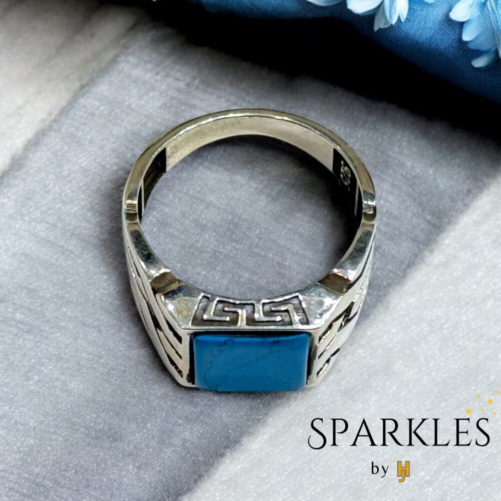 DOUBLE VERSACE RING - 925 - Image 3