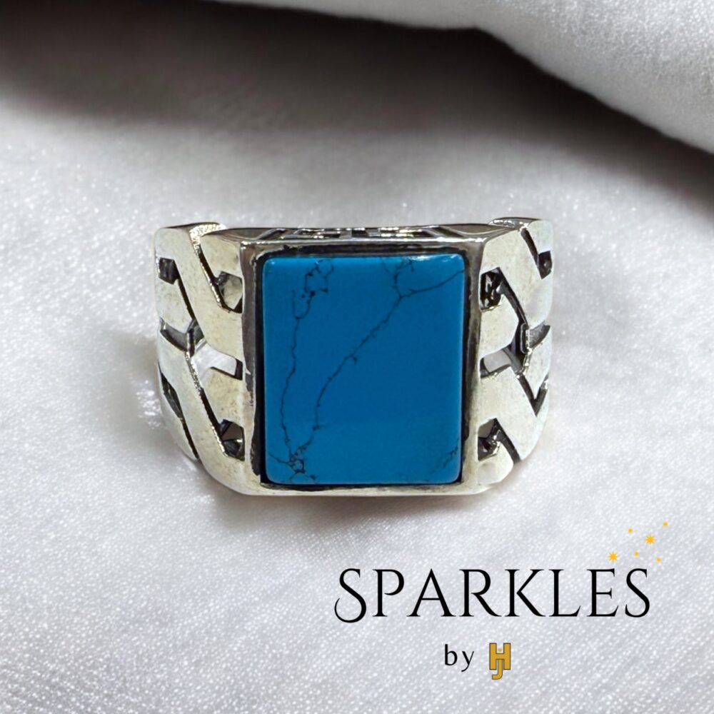 DOUBLE VERSACE RING - 925 - Image 2
