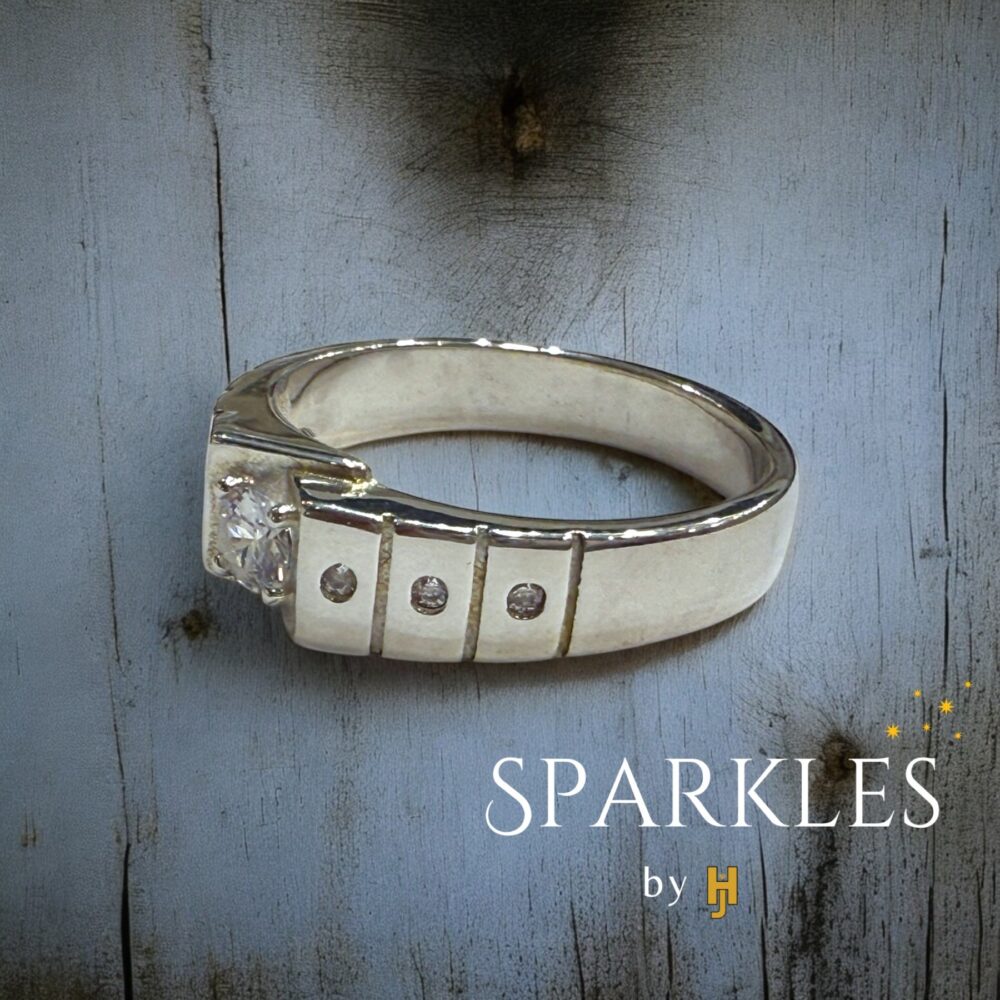 MEN SILVER SOLITAIRE - 925 - Image 2