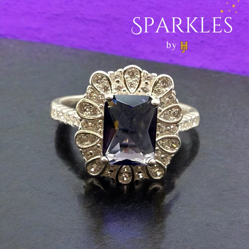 PURPLE BLISS RING - 925